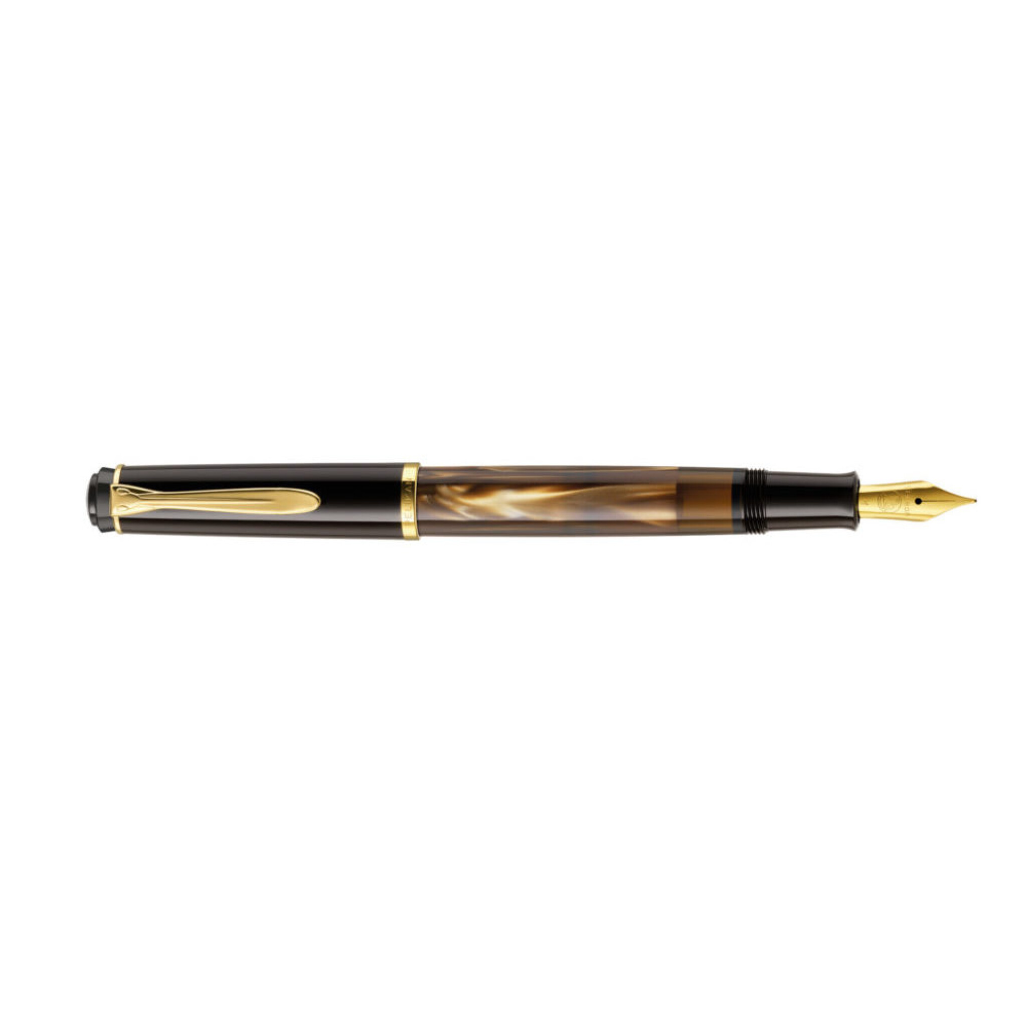 Pelikan Classic M200 Stilografica Brown Marbled F Cartoleria Perna